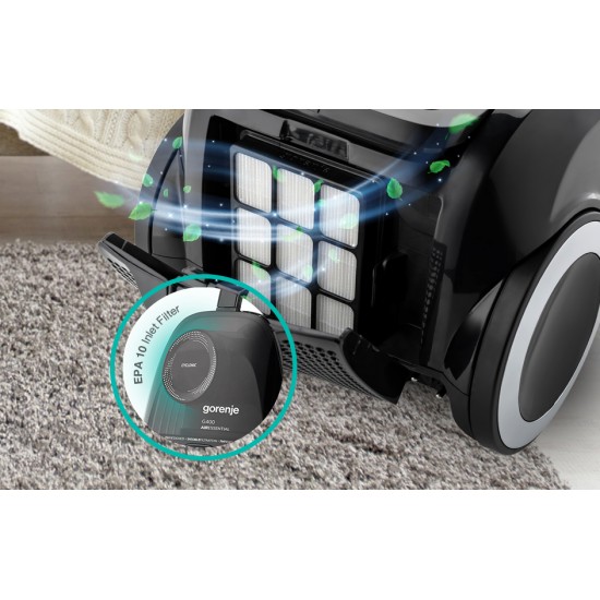 Gorenje VCE01G4AEBK Прахосмукачка