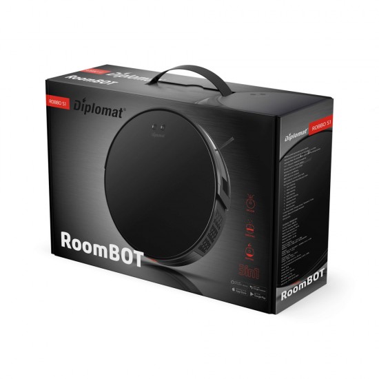Diplomat Robbo S1 Black Прахосмукачка