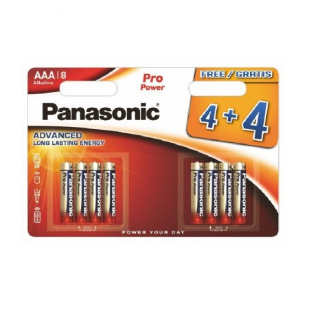 Panasonic Pro LR03PPG/8BW 4+4F Батерия
