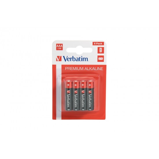 Батерии - Verbatim Premium Alkaline 49502 AAA LR-03 Батерия