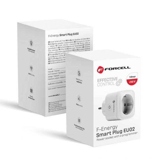 Forcell EU02 White Смарт контакт