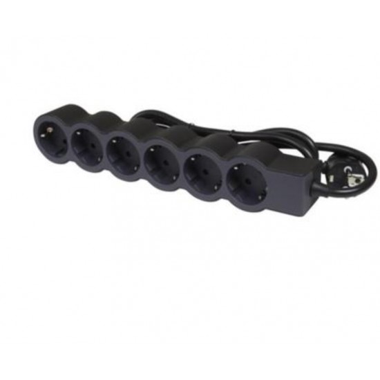 Legrand 694558 Black Разклонител