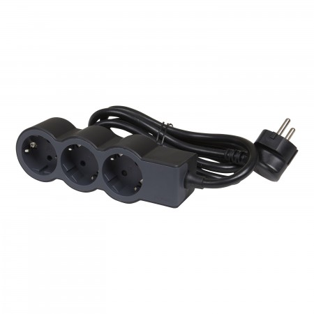 Legrand 694560 Black Разклонител