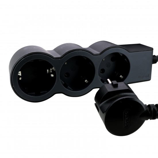 Legrand 694560 Black Разклонител