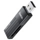 Hoco HB20 Mindful 2-in-1 USB 2.0 Black Card Reader