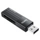Hoco HB20 Mindful 2-in-1 USB 2.0 Black Card Reader