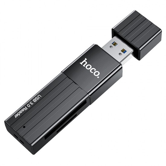 Hoco HB20 Mindful 2-in-1 USB 3.0 Black Card Reader