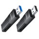 Hoco HB20 Mindful 2-in-1 USB 3.0 Black Card Reader