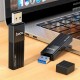 Hoco HB20 Mindful 2-in-1 USB 3.0 Black Card Reader