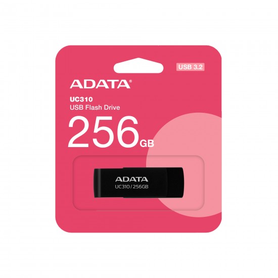 Преносими памети - Adata UC310 64GB Black Преносима памет