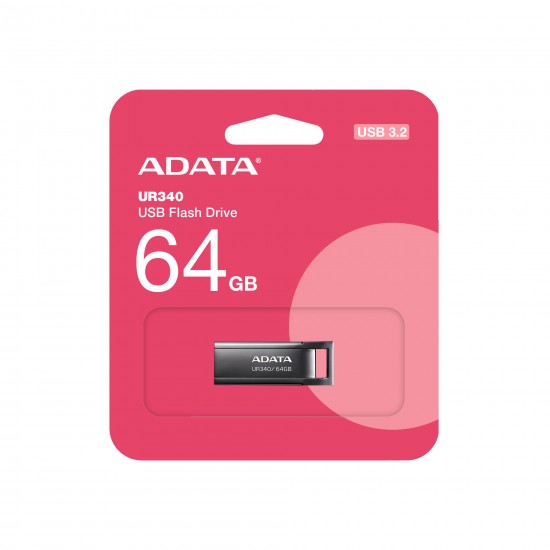 Adata UR340 64GB Black Преносима памет