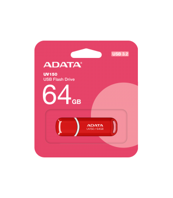 Adata UV150 64GB Red Преносима памет