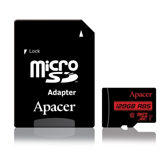 Apacer MicroSDHC 128GB R85 Преносима памет