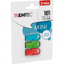Emtec D252 3x 16GB Преносима памет