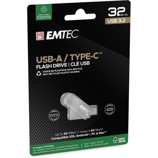 Emtec D283 32GB Преносима памет