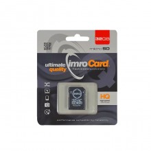 Imro Card MicroSDHC 32GB Class 10 UHS-I + Adapter Преносима памет