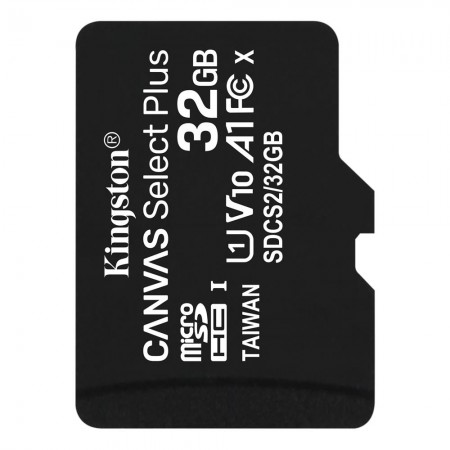Kingston Canvas Select Plus MicroSDXC 32GB cl.10 UHS-I Преносима памет