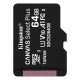 Kingston Canvas Select Plus MicroSDXC 64GB cl.10 UHS-I Преносима памет