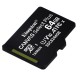 Kingston Canvas Select Plus MicroSDXC 64GB cl.10 UHS-I Преносима памет