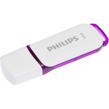 Philips Snow 64GB Purple Преносима памет