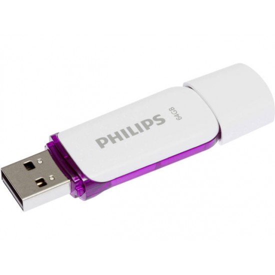 Philips Snow 64GB Purple Преносима памет