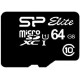Silicon Power MicroSDXC Elite 64GB Преносима памет