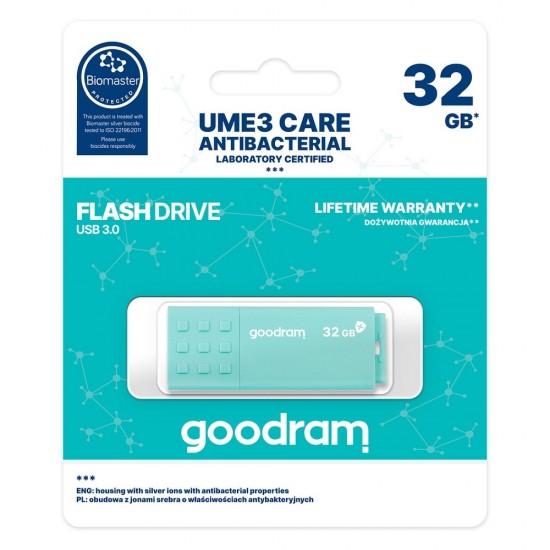 Goodram UME3 Care Antibacterial 32GB Преносима памет