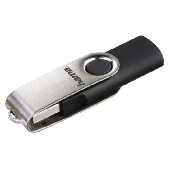 Hama 00108071 Rotate 128GB Black Преносима памет