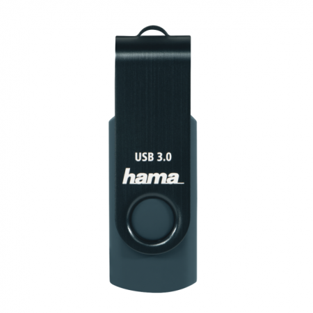 Hama 00182466 Rotate 256GB Petrol Blue Преносима памет