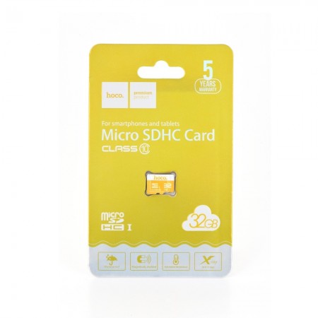 Hoco MicroSDHC TF High Speed 32GB Class 10 Преносима памет
