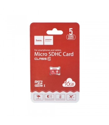 Hoco MicroSDHC TF High Speed 16GB Class 10 Преносима памет