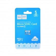 Hoco MicroSDXC TF High Speed 64GB Class 10 Преносима памет