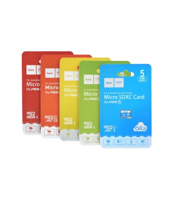 Hoco MicroSDXC TF High Speed 64GB Class 10 Преносима памет