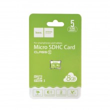 Hoco MicroSDHC TF High Speed 8GB Class 10 Преносима памет
