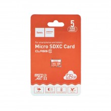 Hoco MicroSDXC TF High Speed 128GB Class 10 Преносима памет