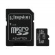Kingston Canvas Select Plus MicroSD 32GB Class 10 + Adapter Преносима памет