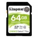 Kingston Canvas Select Plus MicroSD 64GB Class 10 + Adapter Преносима памет