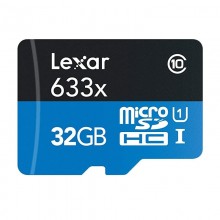 Lexar MicroSDHC 32GB UHS-I Class 10 Blue Series Преносима памет Lexar MicroSDHC 32GB UHS-I Class 10 Blue Series Преносима памет