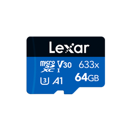 Lexar MicroSDHC 64GB UHS-I Class 10 Blue Series Преносима памет