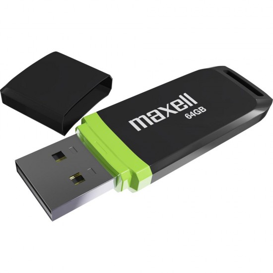 Maxell Speedboat 64GB 2.0 Black Преносима памет