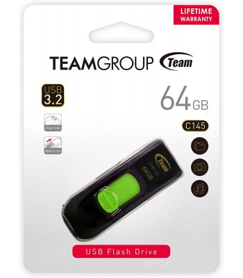 Team Group C145 64GB Green Преносима памет