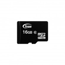 Team Group MicroSDHC 16GB Class 10 + Adapter Преносима памет