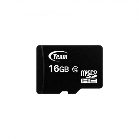 Team Group MicroSDHC 16GB Class 10 + Adapter Преносима памет
