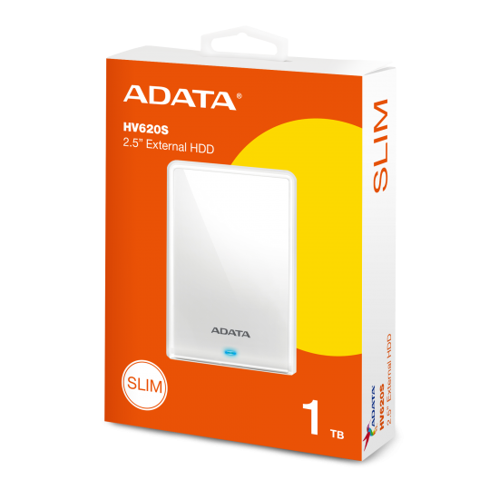 Adata HV620S 1TB White Външно HDD