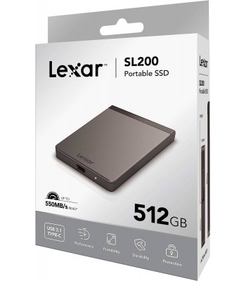Lexar SL200 512GB SSD Външен диск