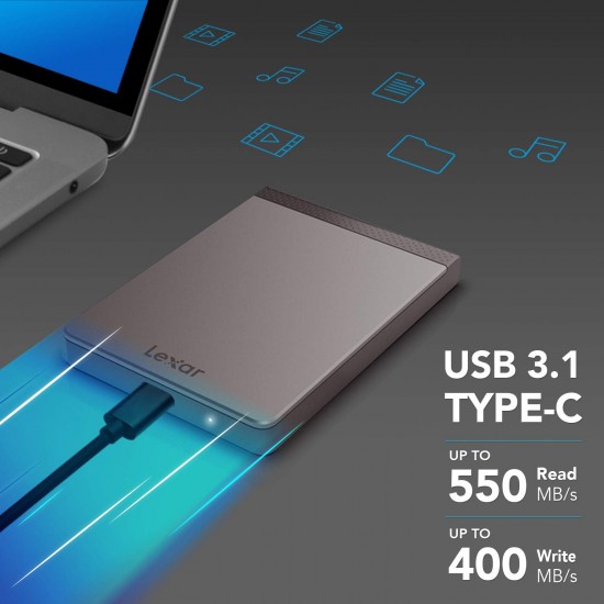 Lexar SL200 512GB SSD Външен диск