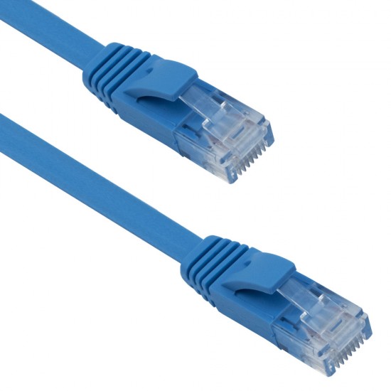De Tech 18132 LAN-LAN Cat6 Flat 5.0m. Кабел