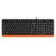PC Клавиатури - A4 Tech FKS10 Orange PC клавиатура