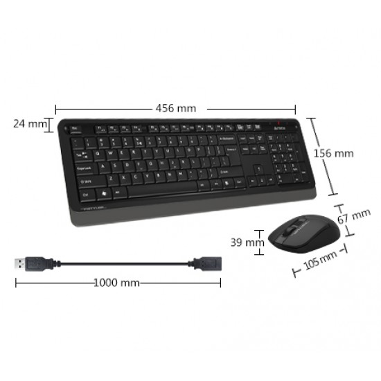 A4 Tech FG1012 Fstyler Клавиатура и мишка