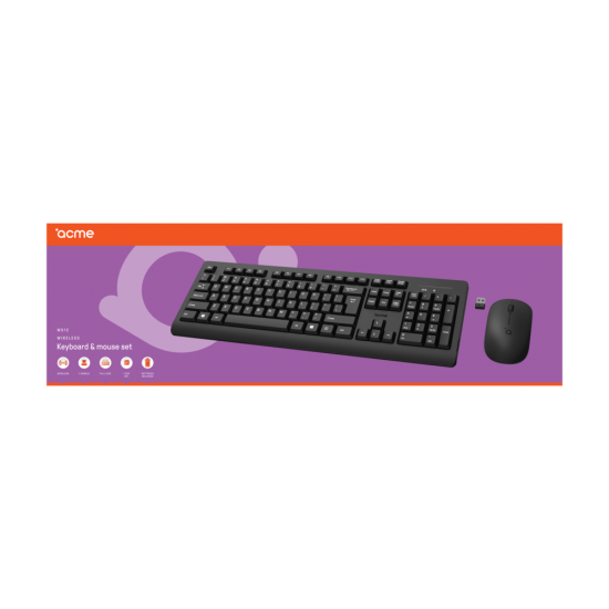 Acme WS12 Wireless PC Мишка и Клавиатура